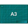 Rezacia podložka obojstranná zelená A3 45x30cm