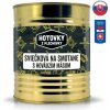 Hotovky z plechovky Sviečková na smotane s hovädzím mäsom 0,8 kg