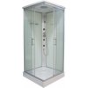 Sanotechnik Rakúsko Sanotechnik QuickLine Twist, sprchový box štvorec 80x80x215cm, CL05