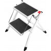 Schůdky VENBOS ocelové MINI 2032 1x2 - bílá
