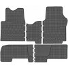 Koberce gumenné FroGum Opel Vivaro 2001-2014 2-rada