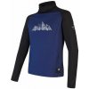 SENSOR COOLMAX THERMO MOUNTAINS pánska mikina deep blue/čierna Veľkosť: XL