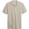 Pánske tričko polo GAP, LOGO béžová XS