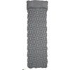 Spokey AIR BED PILLOW BIG Nafukovací matrac s vankúšikom, 213 x 62 x 6 cm, R-Value 2.5, sivá