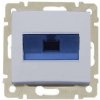 Legrand VALENA RJ-45 1x UTP 8-pin (7702 42) hliník 6