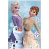 Exity Kft. Dievčenská fleecová deka Ľadové kráľovstvo FROZEN Elsa Anna a Olaf