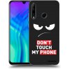 Picasee silikónový čierny obal pre Honor 20 Lite - Angry Eyes - Transparent
