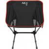 NILS Camp NC3320 Ultralehké skládací křeslo, černé