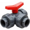 Poolservis Třícestný kulový ventil 32 mm 