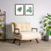 Atelier Del Sofa Sando Single – Krémová