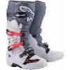 ALPINESTARS topánky TECH 7 ENDURO grey/bright red - 44,5