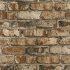 Rasch Samolepiace tapeta na stenu, hnedá tehla, 0,53 x 6,00 m