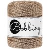 Bobbiny 3ply MACRAMÉ REGULAR metallic-champagne