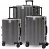 Cestovní kufr BERTOO Palermo - tmavě šedý set 3v1 99l, 60l 36l