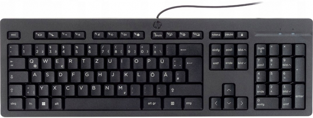 HP 125 Wired Keyboard 266C9AA#ABD