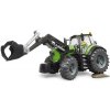 Bruder Traktor Deutz-Fahr 8280 TTV s čelným nakladačom