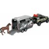 Majorette: Land Rover s prepravníkom pre kone s efektmi svetla a zvuku 25 cm