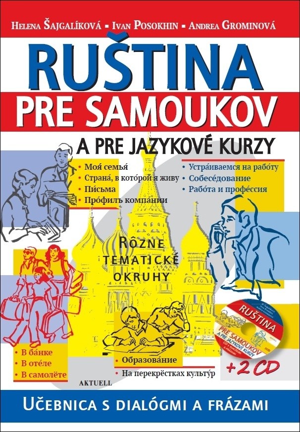 Ruština pre samoukov a jazykové kurzy + 2 CD