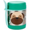 SKIP HOP Zoo Termoska na jedlo s lyžičko/vidličkou Mopslík 325 ml, 3r+
