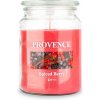 Vonná sviečka v skle PROVENCE 95 hodín spiced berry