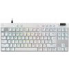 Herná klávesnica Logitech G PRO X TKL USB QWERTY Biela
