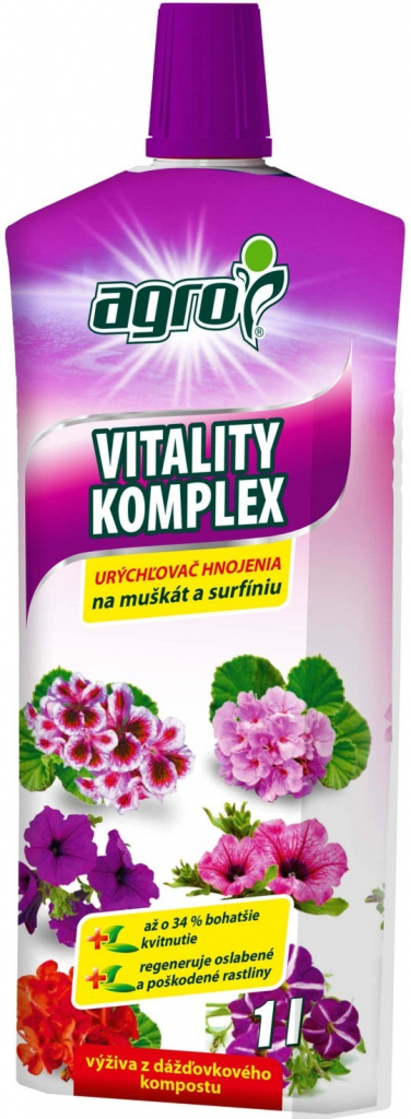 Agro Vitality komplex muškát a surfinie 1 l