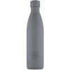 Termo fľaša z nerezovej ocele COOL BOTTLES Pastel Grey trojvrstvová 750 ml