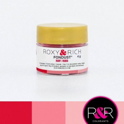 Roxy and Rich Prachová farba ruby 4 g