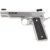 ASCEND Airsoftová pištoľ KP1911 - GBB, celokov - striebroná