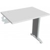 stôl pracovné řetěz rovný 80 cm hl60 - FE 800 R biela