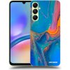 Picasee silikónový čierny obal pre Samsung Galaxy A05s A057G - Rainbow