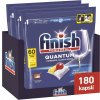 Finish Quantum All in 1 kapsle do myčky nádobí Lemon Sparkle 180 ks