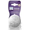 Avent Philips cumlík Natural Response 1 prvý prietok 2 ks transparentni