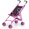 Milly Mally Detský golfový kočík pre bábiky Milly Mally Julia Prestige Black 20C56530 - Kočík