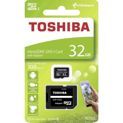 Toshiba microSDHC 32 GB Class 10 THN-M203K0320EA