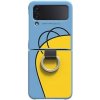 Samsung Silicone Cover Ring Flip4, Homer Simpson GP-XVF721HONLW