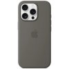iPhone 16 Pro Max Silicone Case with MS - Stone Gr (MYYV3ZM/A)