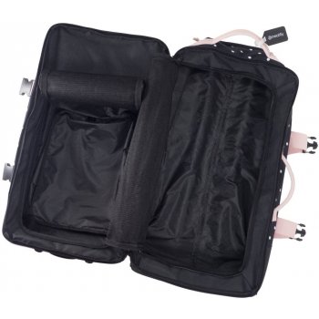 Meatfly Contin Trolley Bag white dot/powder pink 100 l