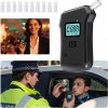 POLOVODIČOVÝ TESTER ALKOHOLU + 10 NÁUSTKOV ALKOHOL TESTER S LCD DISPLEJOM