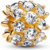 Pandora Trblietavá pozlátená korálka so zirkónmi Shine Moments 763234C01