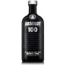 Absolut 100 50% 0,7 l (čistá fľaša)