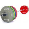 TRINFIT Olympijská činka 220 kg Bumper barevná