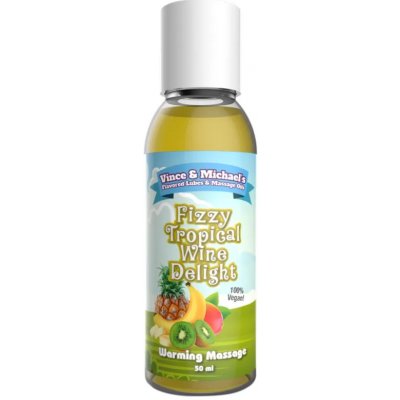 Vince & Michaels Flavored massage oil Fizzy Tropical Wine Delight 50ml