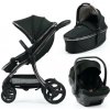 Babystyle Egg 3 3v1 Black Olive 4v1 Hlboká vanička Autosedačka (vajíčko)