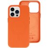 TopQ MagSafe Leather pre Iphone 15 Orange