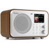 Audizio Milan prenosné rádio FM/DAB+ s batériou, strieborné