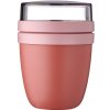 Mepal Ellipse Mini jedálenský box farba Vivid Mauve 300 + 120 ml