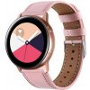 BStrap Leather Italy remienok na Garmin Vivoactive 5, pink