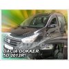 Deflektory - protiprievanové plexi Dacia Lodgy 5D od 2012