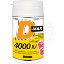 Vitabalans D-max 4000 IU 90 žuvacie tabliety